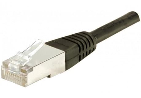 [52091] Patch RJ45 cat6 FTP 15cm Noir