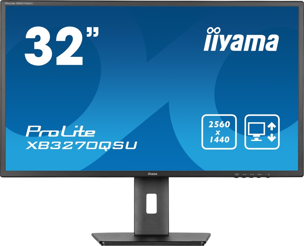 [06203703] XB3270QSU-B1 31.5" QHD/100Hz/IPS/3ms/Pied reglable