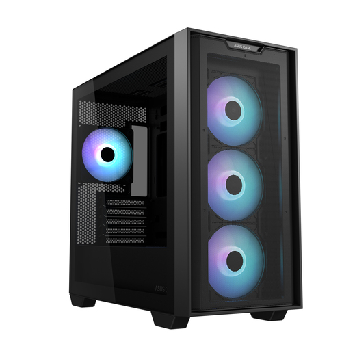 A21 PLUS TG ARGB Noir - MT/Sans Alim/mATX