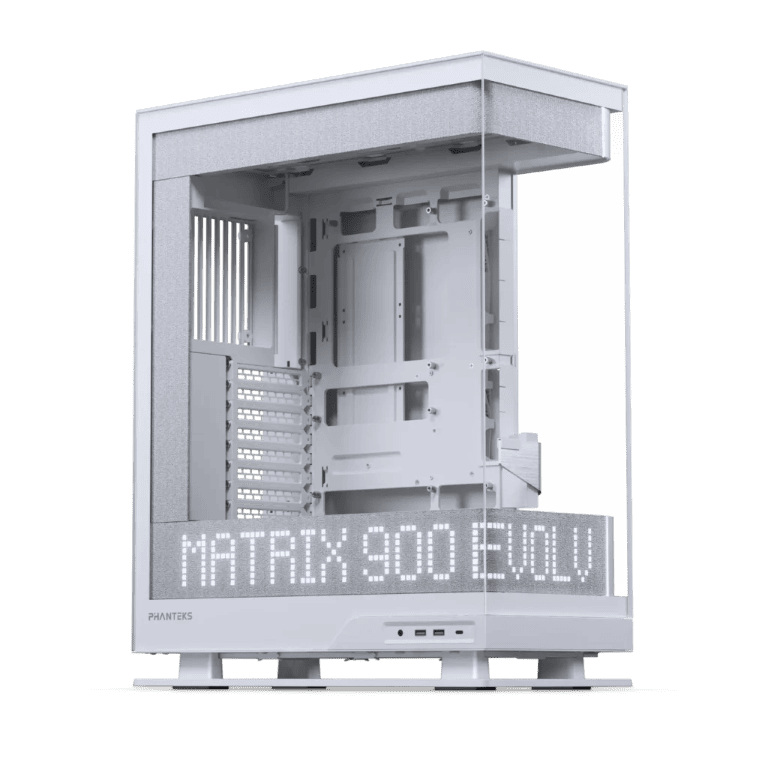 Evolv X2 Matrix Blanc - MT/Sans Alim/E-ATX