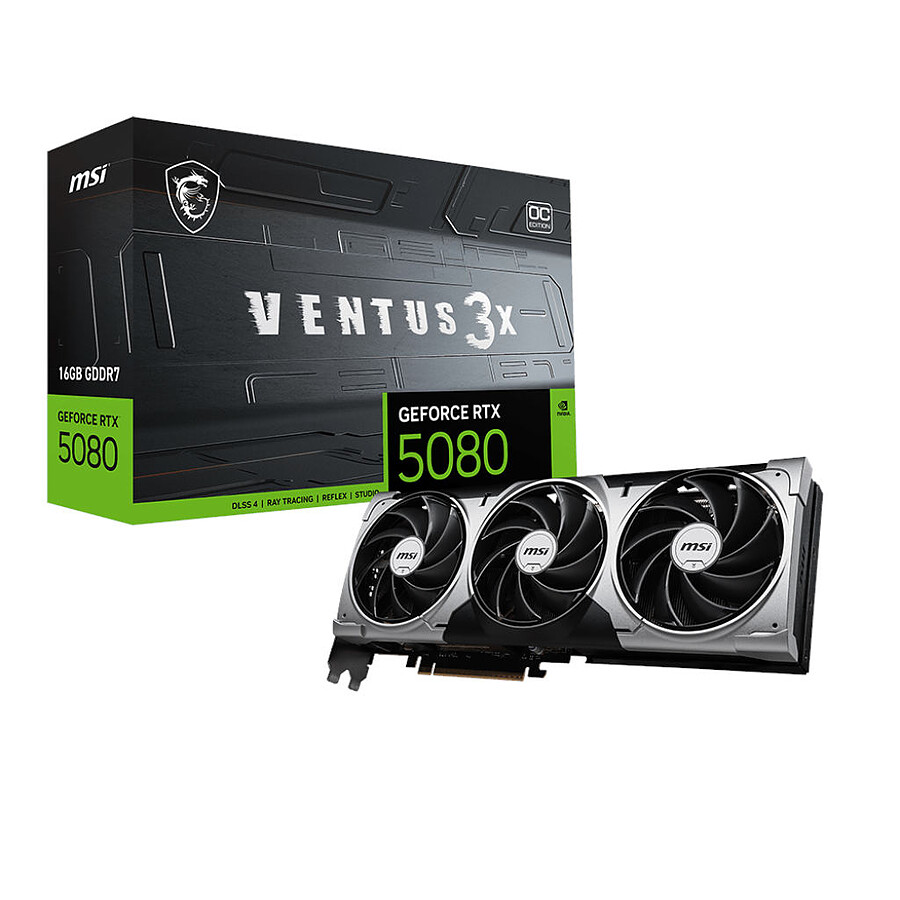 [00602290] GeForce RTX 5080 16G VENTUS 3X OC