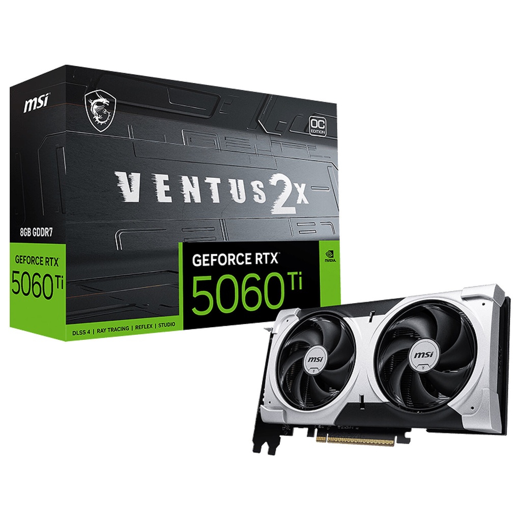 [00602458] GeForce RTX 5060 Ti 8G VENTUS 2X OC PLUS