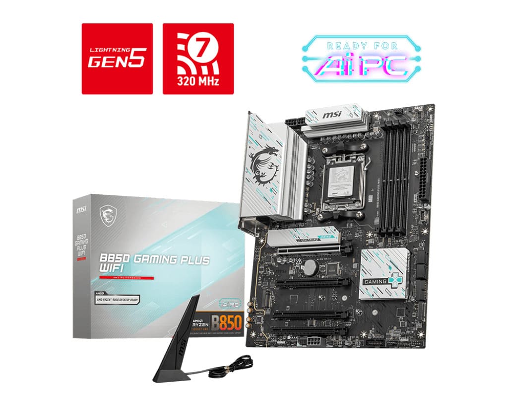 [00401900] B850 GAMING PLUS WIFI - B850/AM5/DDR5/ATX