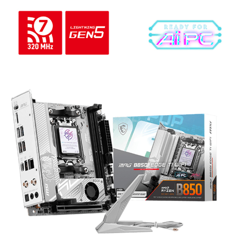 [00401996] MPG B850I EDGE TI WIFI - B850/AM5/DDR5/mITX