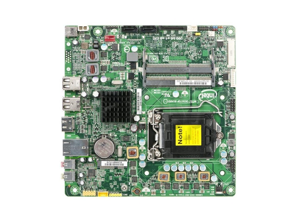 BLKDH61AGL - H61/LGA1155/SO-DDR3/ITX Bulk