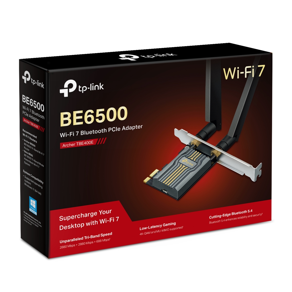 [01801065] Archer TBE400E - Wifi 7 BE6500 / Bluetooth 5.4