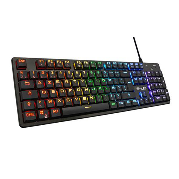 [01401516] Keyz Platinium - Noir/RGB/Filaire
