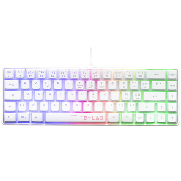 [01401779] Keyz Hydogen Blanc - RGB/ Filaire