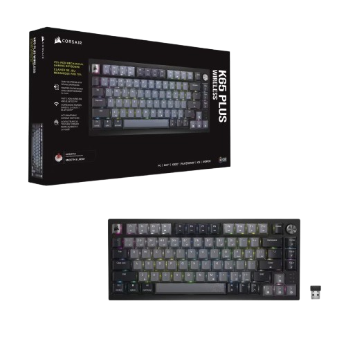 K65 PLUS WIRELESS 75% RGB Mecanique
