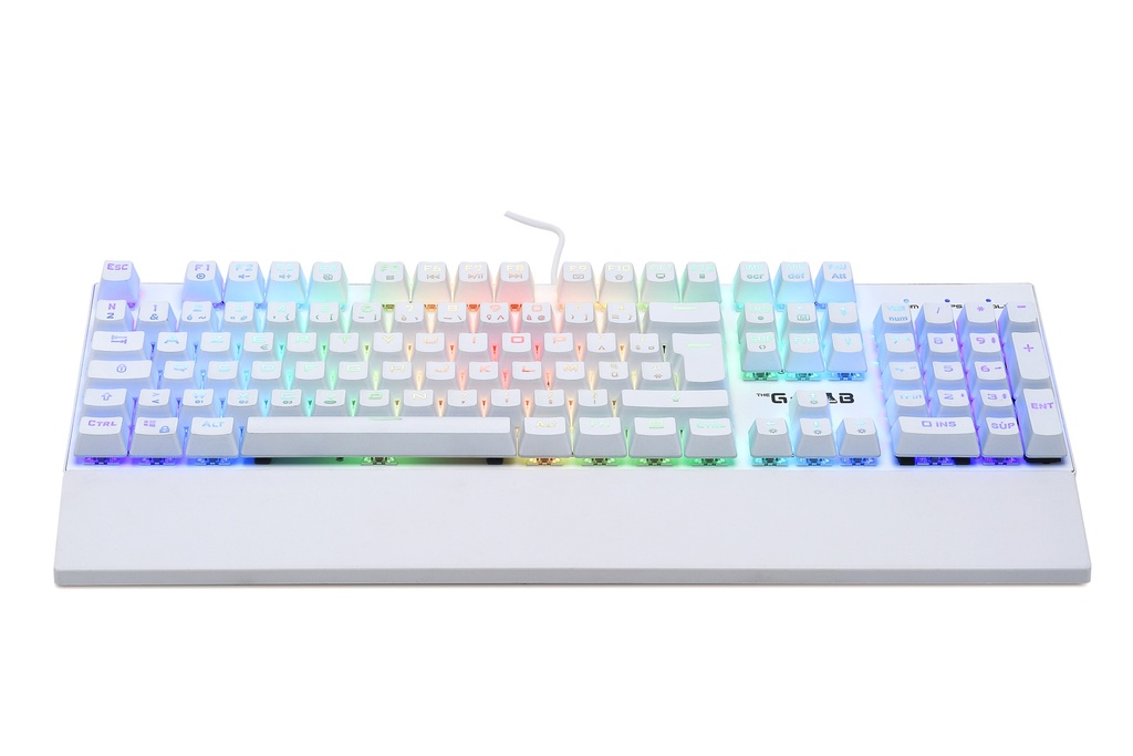 KEYZ-RUBIDIUM - Red Switch/Blanc
