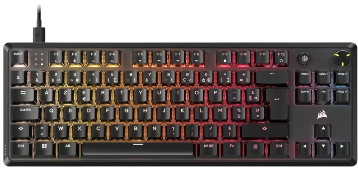 [01401986] K70 Core TKL Noir Filaire - RGB/MLX RED