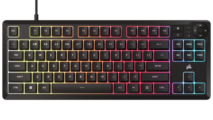 [01402048] K55 Core TKL RGB - Noir #