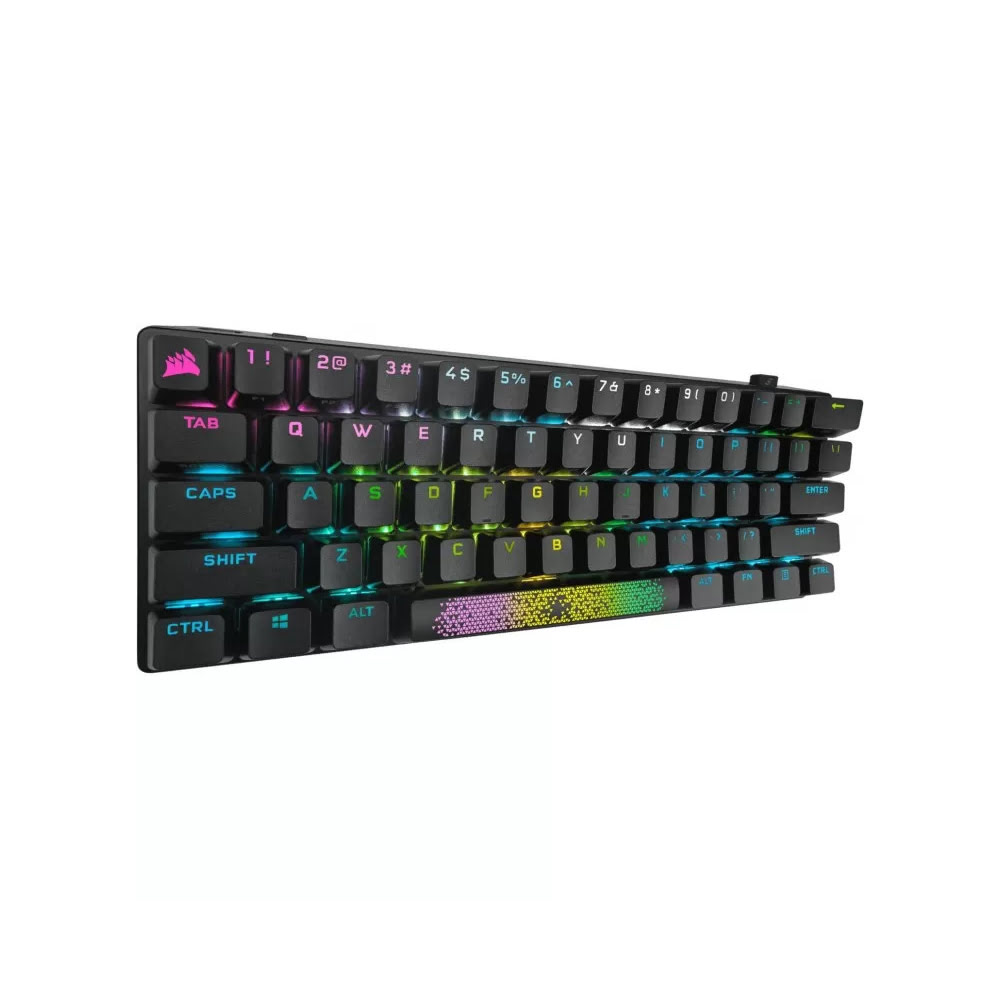 K70 Pro Mini 60% - Noir/RGB/Sans Fil/Cherry MX Red