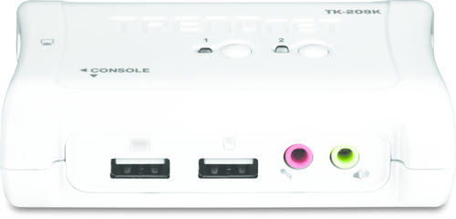 [23044] TK-209K - KVM Commut. 2 ports USB + Audio (+cable)#
