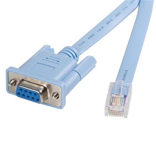 [03000361] 6 ft RJ45 to DB9 Cisco Console Cable