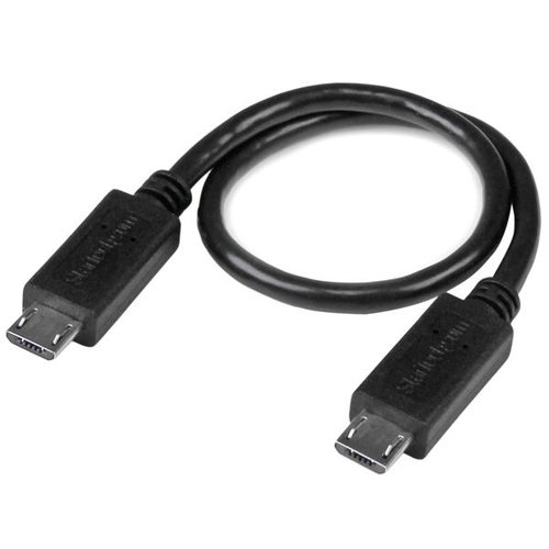 Câble USB OTG Micro USB vers Micro USB - 20cm
