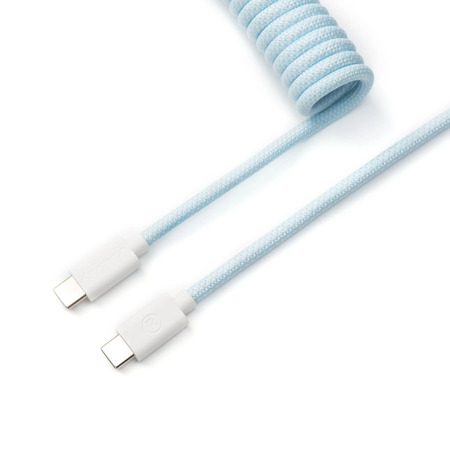 Cable Coiled Aviator - USB C - Bleu Clair#