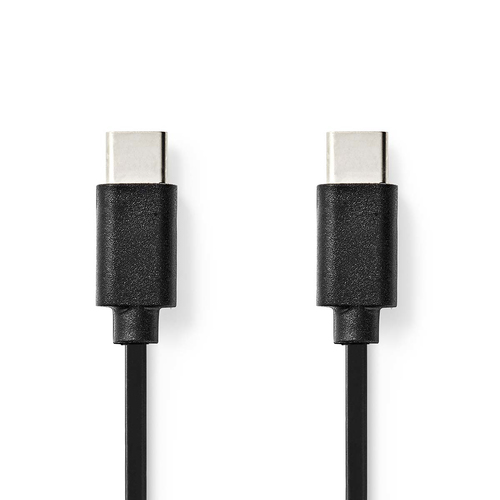 Câble USB-C vers USB-C 60 W - 1m - Noir