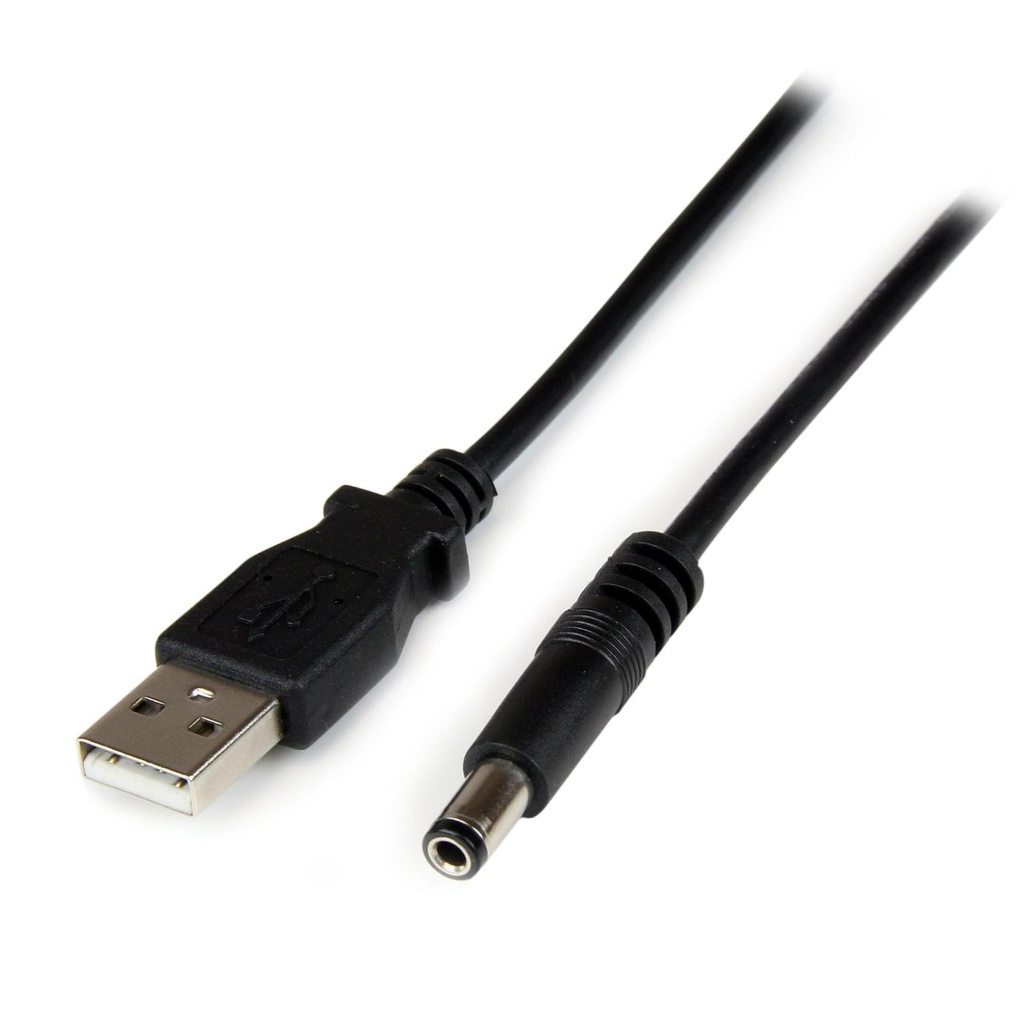 Câble USB2.0 vers connecteur annulaire N 5 V CC