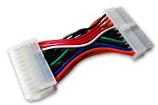 Adaptateur alimentation 20F->24M broches