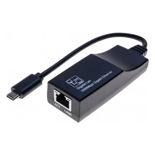 [02600005] Adaptateur RJ45 Gigabit Femelle / USB 3.1 type C