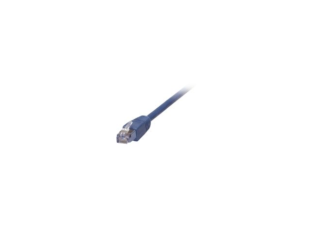 [02600090] Câble RJ45 Cat.5e F/UTP - 1m - Bleu