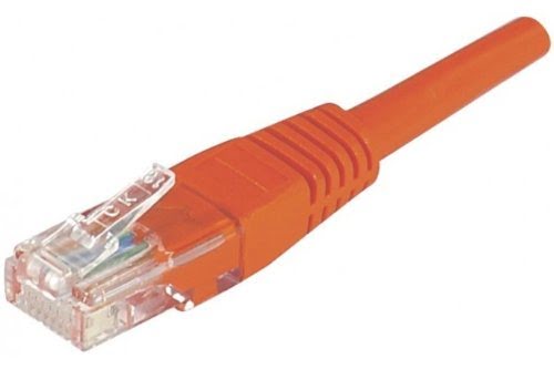 Câble RJ45 Cat6 U/UTP - 2 m - Rouge
