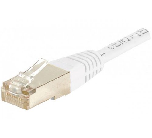 [02602521] Câble RJ45 Cat6 F/UTP - 3 m - Blanc#