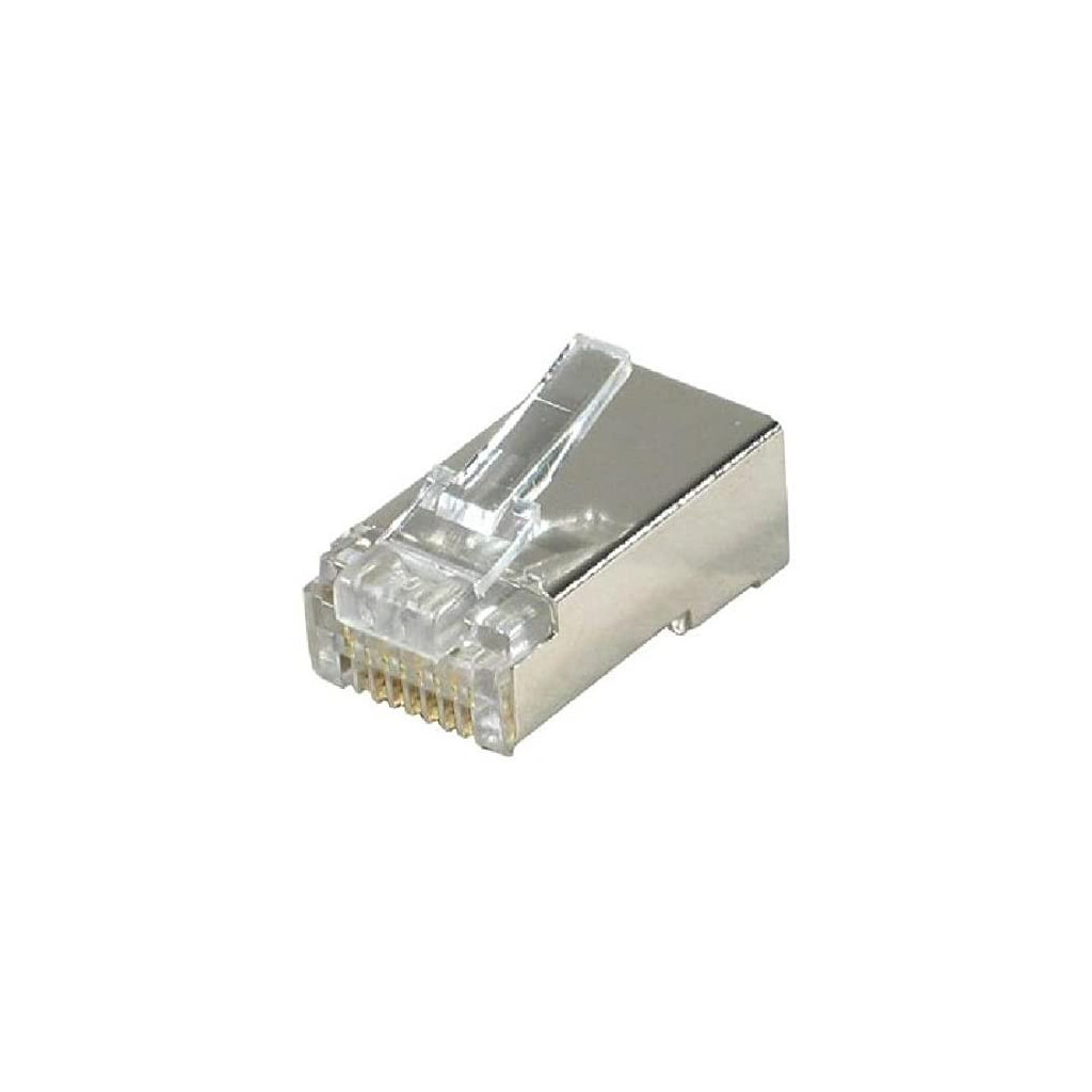 Connecteurs RJ45 Blindés Cat.6 + insert (par 10)