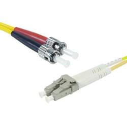 Cordon fibre optique mono-mode ST/LC 9/125 - 1 m