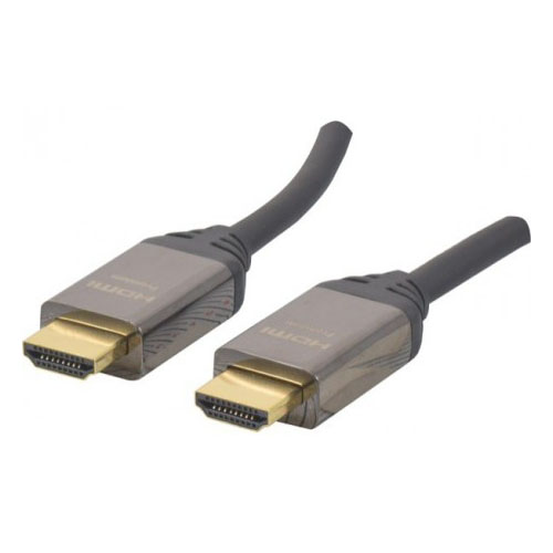 Câble HDMI 2.0 Highspeed+Ethernet mâle/mâle - 2m