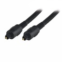 Câble audio optique tressé mâle / mâle - 3m