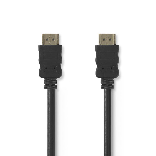 Câble HDMI 1.4 Highspeed+Ethernet mâle/mâle - 2m