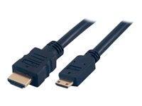 Câble HDMI/Mini HDMI Highspeed+Ethernet m/m - 1m