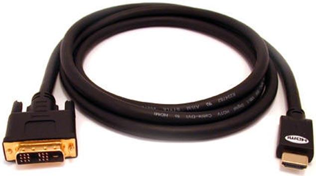 Câble DVI vers HDMI mâle/mâle - 2m