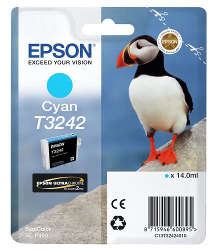 Cartouche Cyan T3242 - C13T32424010
