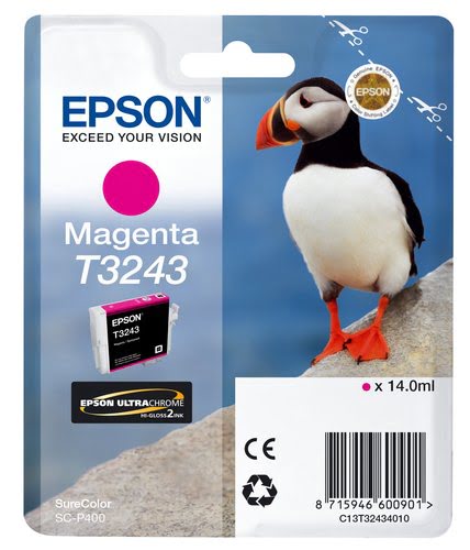 Cartouche d'encre T3243 - Magenta