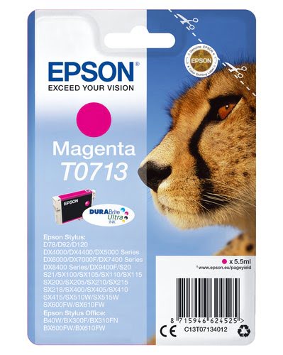 Cartouche d'encre T0713 - Magenta