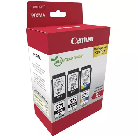 Pack de 3 cartouches - PG-575XLx2/CL-576XL