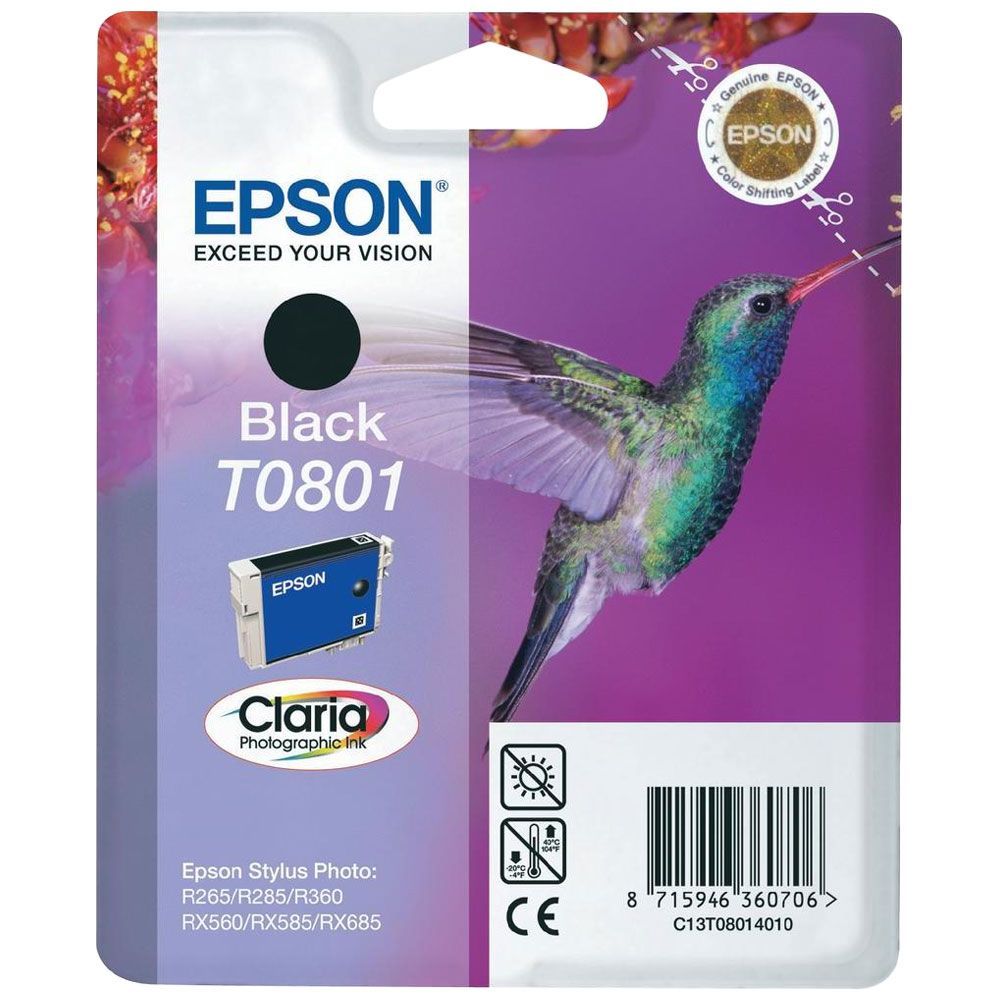 Cartouche Claria T0801 Noire