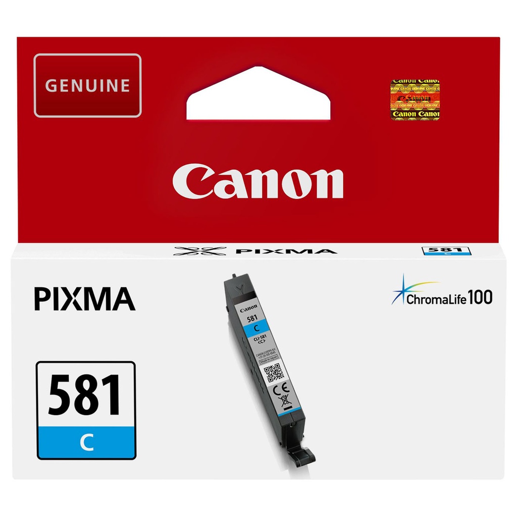 Cartouche Cyan CLI-581 C - 2103C001