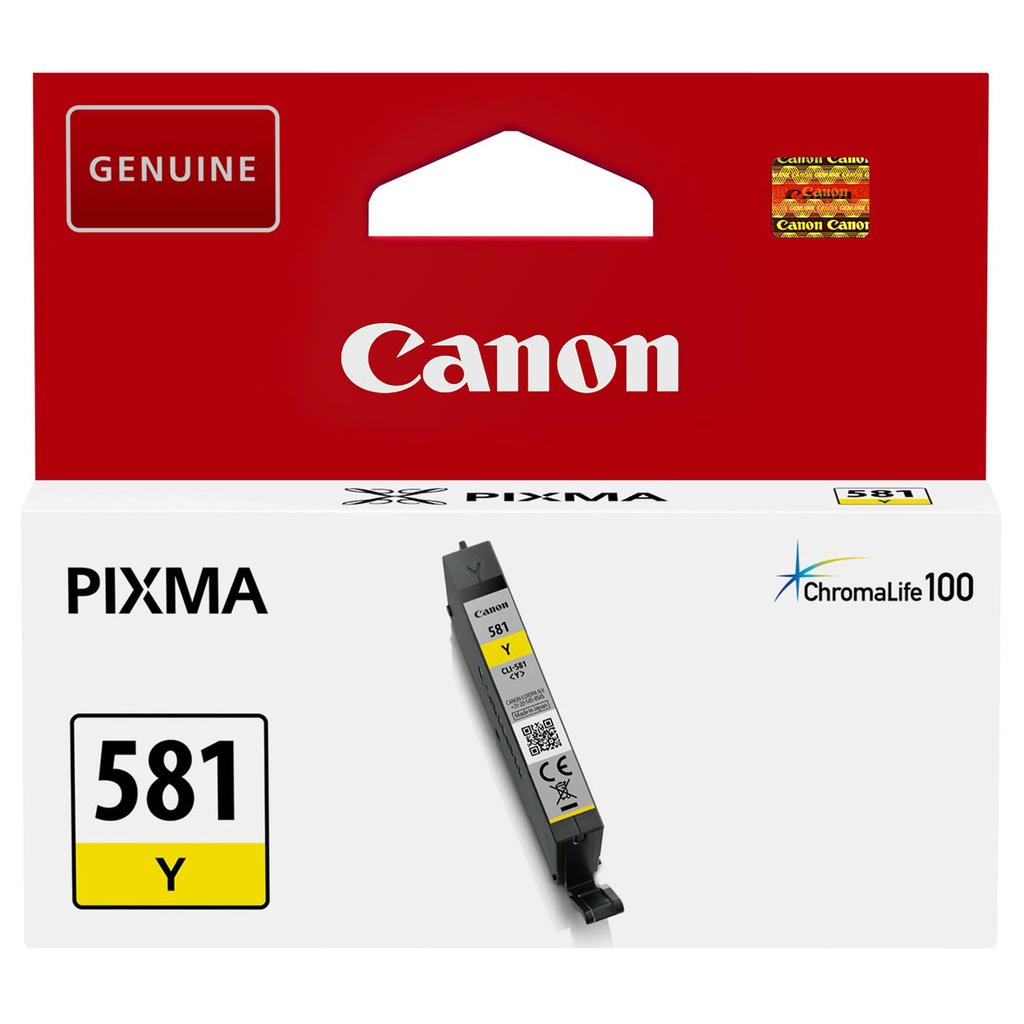 Cartouche Jaune CLI-581 Y - 2105C001