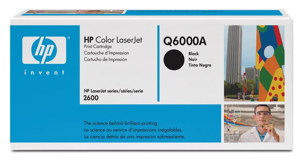 Toner Q6000A Noir (LaserJet 2600)