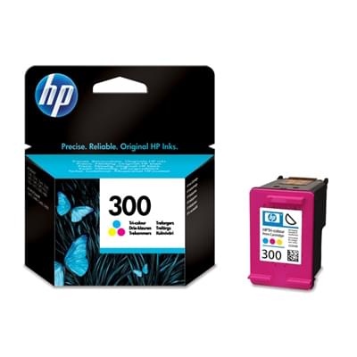 Cartouche HP 300 Cyan,Magenta,Jaune - CC643EE
