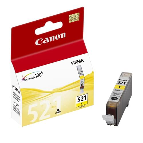 Cartouche CLI-521Y Jaune - 2936B001