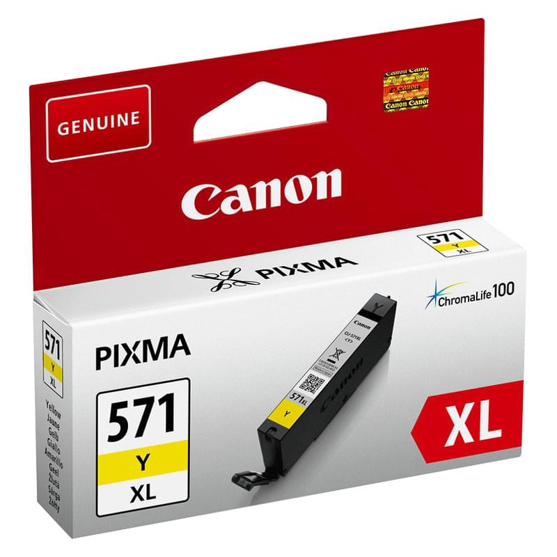 Cartouche haute capacité Jaune - CLI-571Y XL