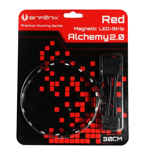 [01500278] Alchemy 2.0 Magnetic LED- 30cm - Rouge