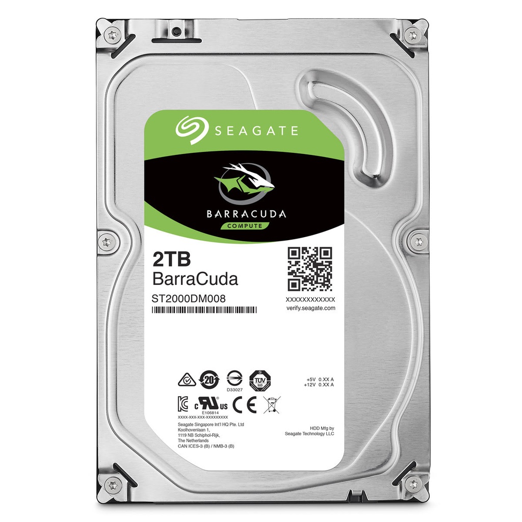 2To BarraCuda SATA III 256Mo - ST2000DM008