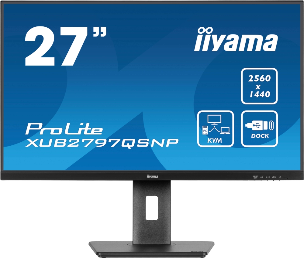 XUB2797QSNP-B1 27" QHD/100Hz/IPS/KVM USB-C 95W