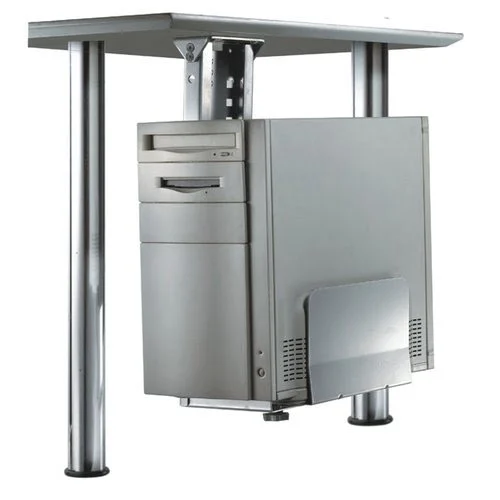 CPU-D200   Support d'ordinateur   argenté(e)